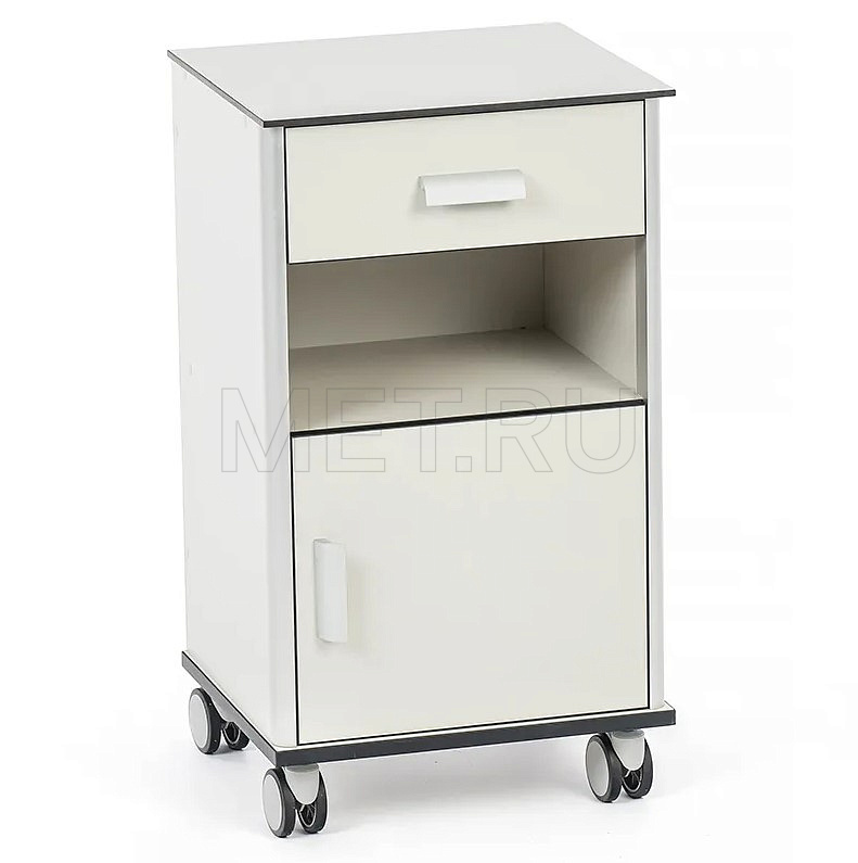 МЕТ TL-100 Прикроватная тумба медицинская  HPL-пластик 20935 от производителя